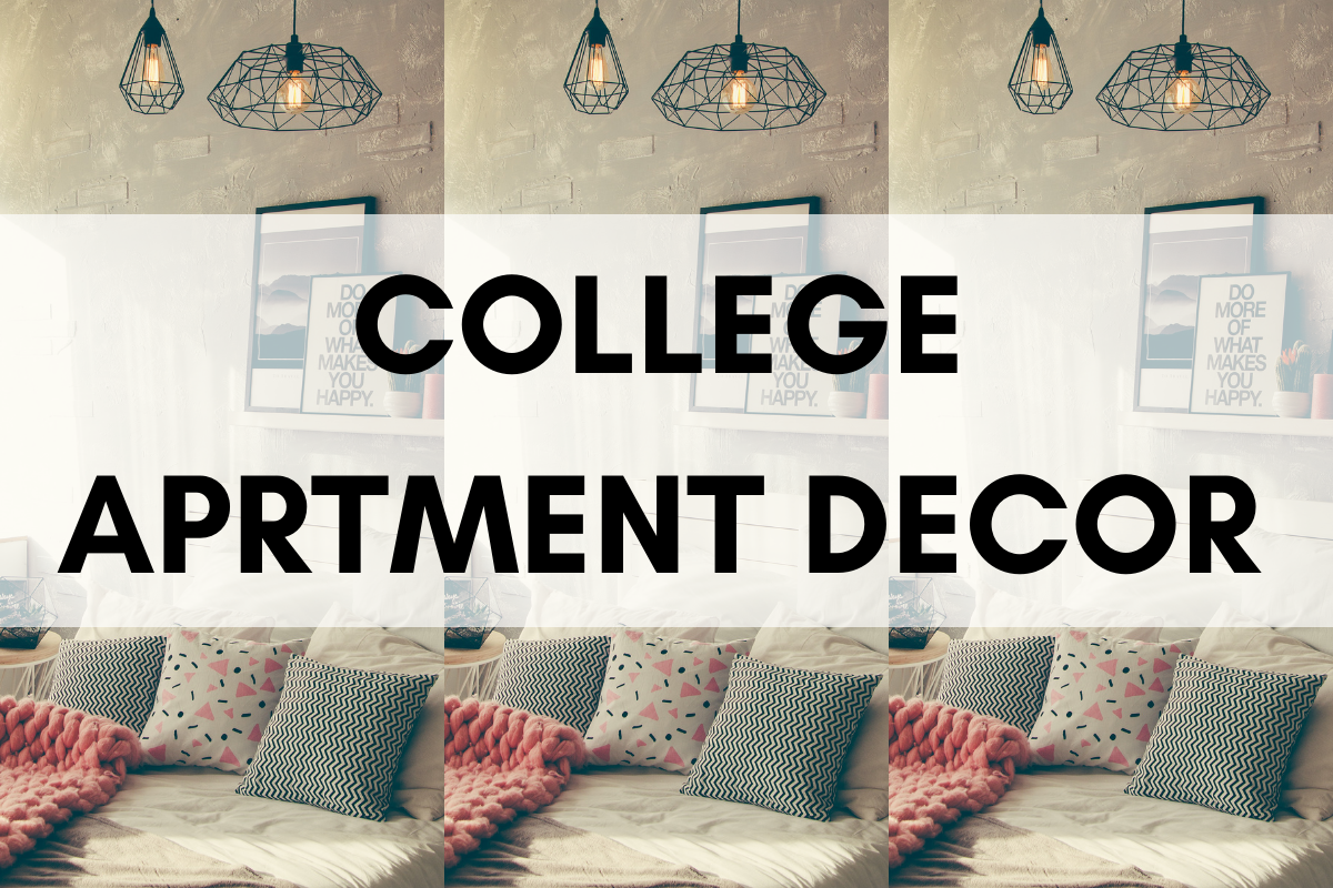 what you need for college apartment 